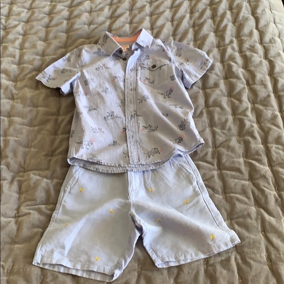Janie and Jack Other - Boys summer bundle size 8